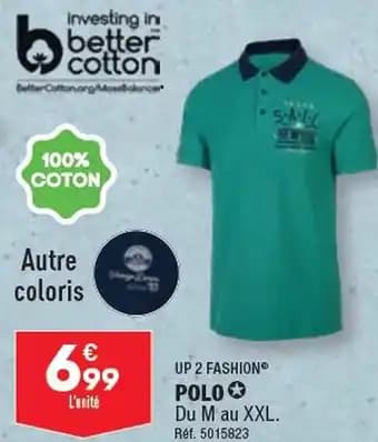 UP 2 FASHION POLO✪ Du M au XXL. Réf. 5015823