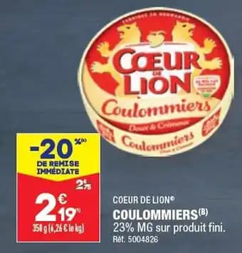 COEUR DE LION® COULOMMIERS (B)