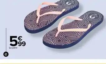 Tongs adulte des jeux olympiques de paris 2024