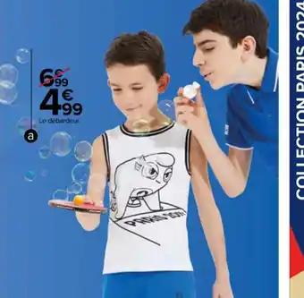 Debardeur garcon mascotte des jeux olympiques de paris 2024