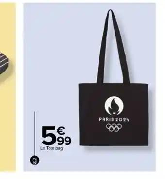 Tote bag des jeux olympiques de paris