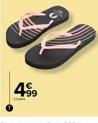 Tongs fille des jeux olympiques de paris 2024