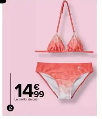 Maillot de bain 2 pieces