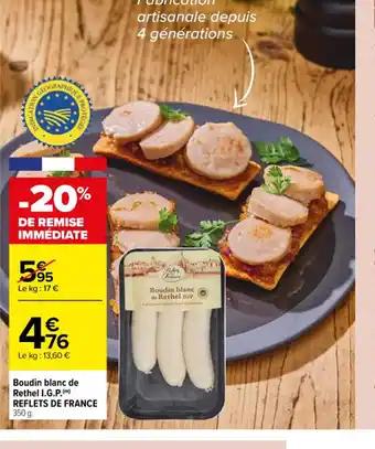Boudin blanc de rethel I.G P reflets de france