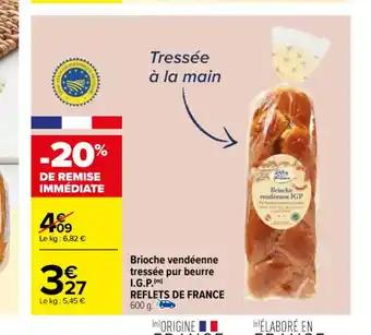 Brioche vendéenne tressée pur beurre I.G.P.(m)