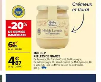Miel I.G.P. REFLETS DE FRANCE