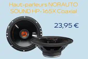 Haut-parleurs NORAUTO SOUND HP-165X Coaxial