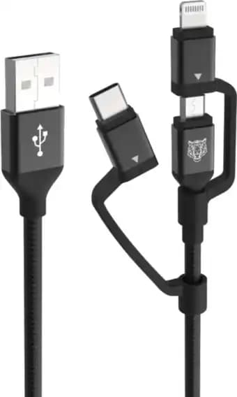 TIGER Câble renforcé 3 en 1