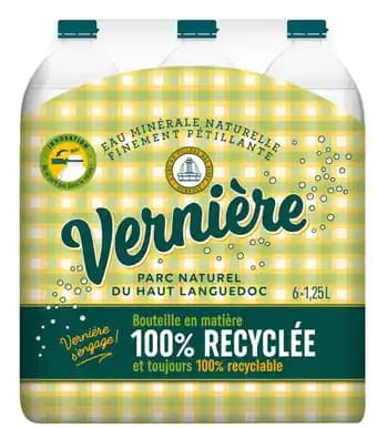 VERNIÈRE Eau minérale naturelle gazeuse
