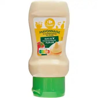 CARREFOUR CLASSIC' Mayonnaise à la moutarde de Dijon