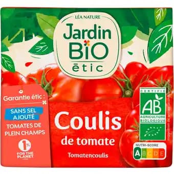 JARDIN BIO ÉTIC Coulis de tomate Bio