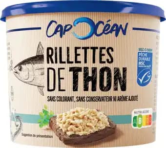 CAP OCÉAN Rillettes de Thon