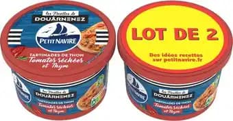 PETIT NAVIRE Tartinades de thon