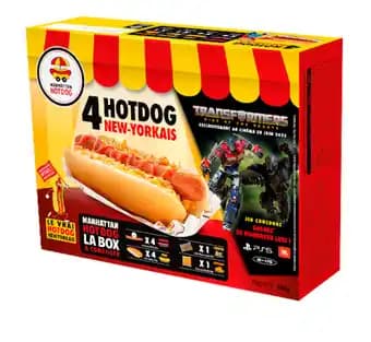 MANHATTAN HOT DOG Kit pour Hot dog surgelés