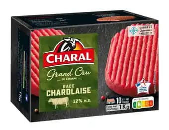 CHARAL Steaks hachés surgelés