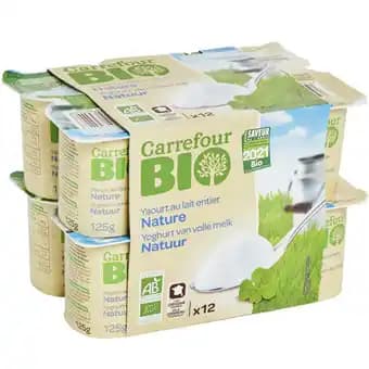 CARREFOUR BIO Yaourt nature