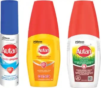 AUTAN SUR TOUS LES PRODUITS ANTI-INSECTES AUTAN