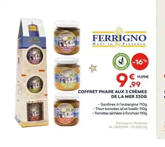 COFFRET PHARE AUX 3 CRÈMES