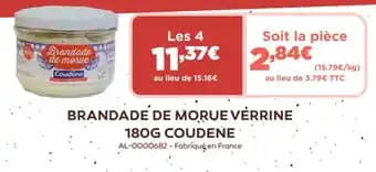 BRANDADE DE MORUE VERRINE