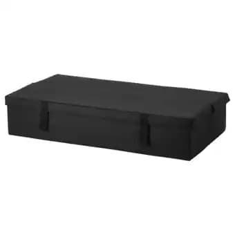Lycksele Rangement pour convertible 2 places, noir