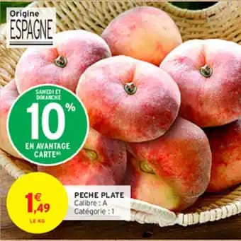 PECHE PLATE Calibre: A Catégorie :1