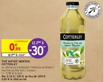 THÉ INFUSÉ MENTHE COTTERLEY