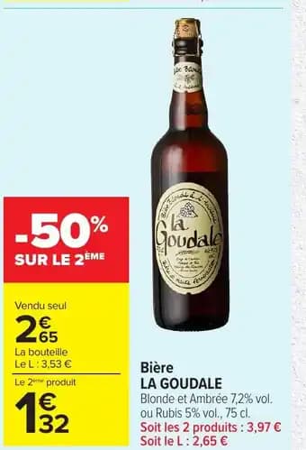 Promotion Exclusives de 9
            
        
        Goudale : Découvrez l'Offre incontournable