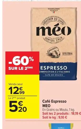 Promotion Exclusives de 13
            
        
        Espresso : Découvrez l'Offre incontournable