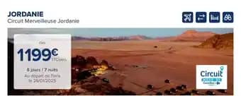 Carrefour - circuit marvelleuse jordanie