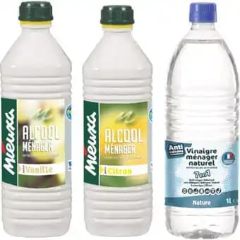 SUR TOUS LES ALCOOLS ET VINAIGRES MÉNAGERS