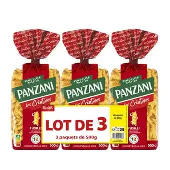 Promotion Exclusives de 12
Panzani pâtes : Découvrez l'Offre incontournable