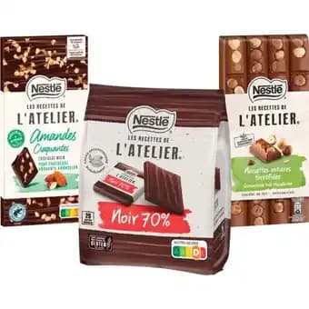 Promotion Exclusives de 2
L'atelier nestlé : Découvrez l'Offre incontournable