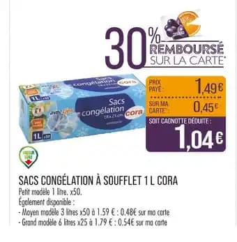 Promotion Exclusives de 20
            
        
        Cora : Découvrez l'Offre incontournable