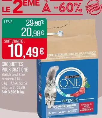 Promotion Exclusives de 30
            
        
        Croquettes pour : Découvrez l'Offre incontournable