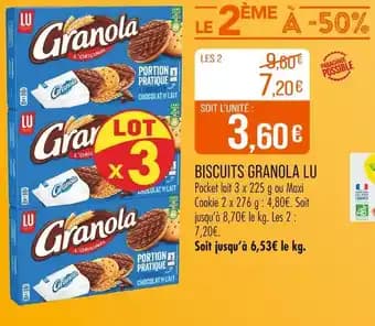 Promotion Exclusives de 19
            
        
        Granola : Découvrez l'Offre incontournable