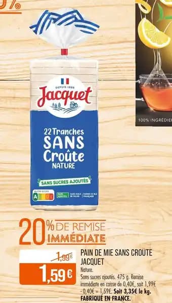 Promotion Exclusives de 12
            
        
        Pain de mie : Découvrez l'Offre incontournable