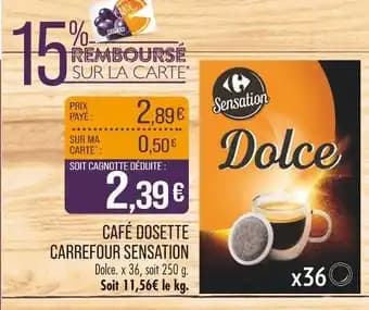 Promotion Exclusives de 1
            
        
        Dosette : Découvrez l'Offre incontournable
