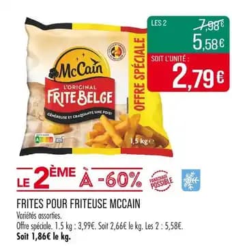 Promotion Exclusives de 14
            
        
        Frites : Découvrez l'Offre incontournable