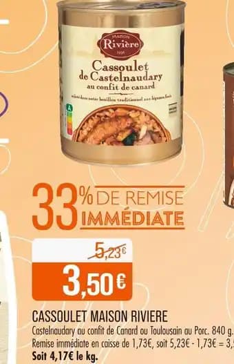Promotion Exclusives de 8
            
        
        Cassoulet : Découvrez l'Offre incontournable