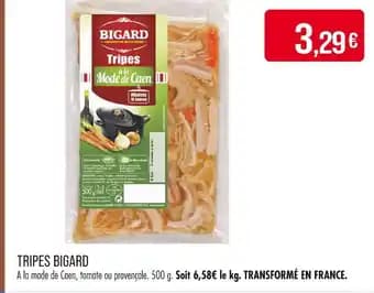 Promotion Exclusives de 14
            
        
        Tripes : Découvrez l'Offre incontournable