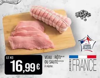 Promotion Exclusives de 12
            
        
        Veau rôti : Découvrez l'Offre incontournable