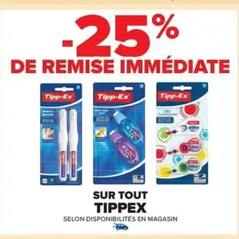 TIPPEX Sur tout