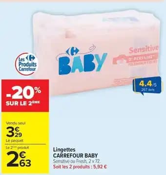 Promotion Exclusives de 66
            
        
        Lingettes : Découvrez l'Offre incontournable
