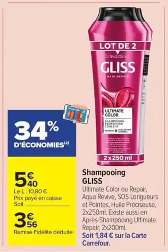 Promotion Exclusives de 2
            
        
        Gliss : Découvrez l'Offre incontournable