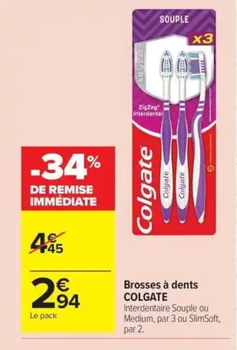 Promotion Exclusives de 7
            
        
        Brosses à dents : Découvrez l'Offre incontournable