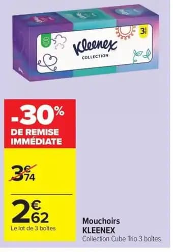 Promotion Exclusives de 17
            
        
        Kleenex : Découvrez l'Offre incontournable