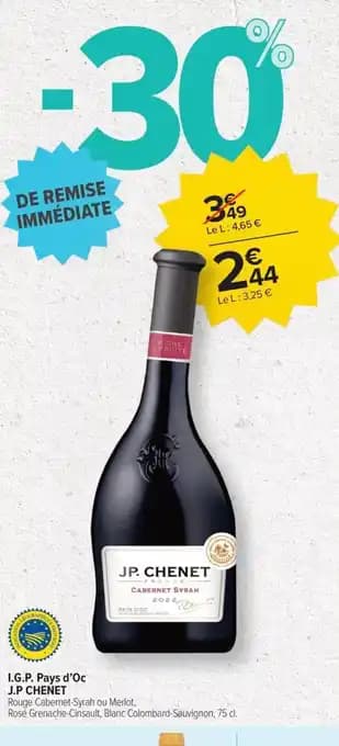 Promotion Exclusives de 9
            
        
        Pays d'oc : Découvrez l'Offre incontournable