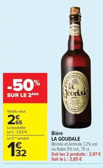 Promotion Exclusives de 13
            
        
        Goudale : Découvrez l'Offre incontournable