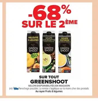 GREENSHOOT Sur tout