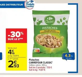 Promotion Exclusives de 7
            
        
        Pistaches : Découvrez l'Offre incontournable